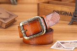 Goebel Fashion Women Belts Luxury PU Leather Pin Buckle Belt Women Casual All-Match Embossed Popular Ladies Belt 110-115CM