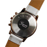 Gnova Platinum Top PU Leather Denim women watch retro plane wristwatch korean fashion world map reloj femenino geneva style