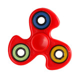 Glow In Dark Tri-Spinner Fidget Toy ABS Plastic EDC Hand Spinner For Autism and ADHD Rotation 2 Mins Stress Relief Toys