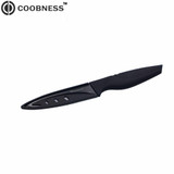 Global Fashion Kitchen Knife COOBNESS Brand Cooking Tools Fine Quality Black Blade And Handle 4 Inch Utility Ceramic Knife