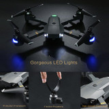 Global Drone Selfie Phone Control RC Drone Professional Helicopter Wifi Quadcopter Foldable Drones with Camera HD vs xs809hw E58