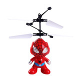 Global Drone RC Helicopter Drone 2 Channel Remote Control Spaceman Helicopter Induction Aircraft Toy Indoor Children Gift Toys