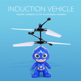 Global Drone Mini RC Flying Helicopter Remote Control Toys Spaceman Model Plastic Doll Kids Infrared Induction Electronic Toys