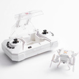 Global Drone Mini Foldable Drone 2.4G 4CH 6-Axis Gyro Portable RC Helicopter Wifi FPV Micro Quadcopter RTF with HD Camera