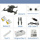 Global Drone GW186 Mini Selfie Drone Voice Phone Control Foldable Quadcopter Micro RC Toy with HD Camera VS JY018