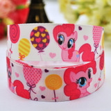 7/8'' (22mm) Ruban Cartoon Character printed Grosgrain Ribbon party decoration satin ribbons OEM 10 Yards