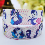 7/8'' (22mm) Ruban Cartoon Character printed Grosgrain Ribbon party decoration satin ribbons OEM 10 Yards