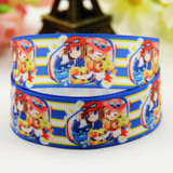 7/8'' (22mm) Pokemon Cartoon Character printed Grosgrain Ribbon party decoration satin ribbons OEM 10 Yards