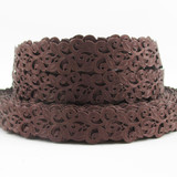 7/8"(22mm) Hollow flowers series high quality ribbon 25 yards,DIY handmade materials,wedding gift wrap, 25Y48647