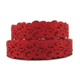 7/8"(22mm) Hollow flowers series high quality ribbon 25 yards,DIY handmade materials,wedding gift wrap, 25Y48647