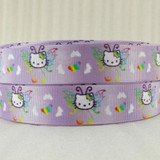 7/8"(22mm) Cat high quality printed polyester ribbon 5 yards,DIY handmade materials,wedding gift wrap,5Yc1397