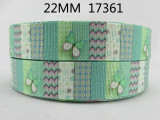 7/8"(22mm) Cartoon owl butterfly high quality printed polyester ribbon 5 yards,DIY handmade materials,wedding gift wrap,5Yc1648