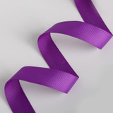 7-38MM 5yards Purple Color Gift Packing Grosgrain Ribbon for Wedding Party Decoration DIY Handmade Crafts Garment Materials