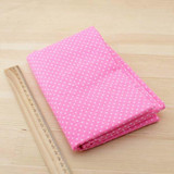 7 pcs/lot 50cmx50cm Pink 100% Cotton Fabric fat quarters for Sewing Tilda Doll Cloth DIY Quilting Patchwork Tissue Textile