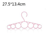 7 Ring Hole Round Tie European Clothes Scarves Storage Rack Cloth Rotate Save Space Closet Organizer Scarf Hanger Hangers