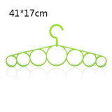 7 Ring Hole Round Tie European Clothes Scarves Storage Rack Cloth Rotate Save Space Closet Organizer Scarf Hanger Hangers
