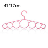 7 Ring Hole Round Tie European Clothes Scarves Storage Rack Cloth Rotate Save Space Closet Organizer Scarf Hanger Hangers