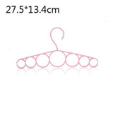 7 Ring Hole Round Tie European Clothes Scarves Storage Rack Cloth Rotate Save Space Closet Organizer Scarf Hanger Hangers