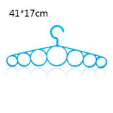 7 Ring Hole Round Tie European Clothes Scarves Storage Rack Cloth Rotate Save Space Closet Organizer Scarf Hanger Hangers