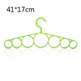7 Ring Hole Round Tie European Clothes Scarves Storage Rack Cloth Rotate Save Space Closet Organizer Scarf Hanger Hangers