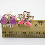 7 pieces 2017 New Hair Ornaments Rhinestone Claw Clip Headwear Accessories Crystal Metal Hair Claw Clip for women Jewelry Crab