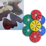 7 PCS/LOT SOCKS CLIP Sock Holder Rings Colorful Sock Organizers Sorters Locks Clips Laundry