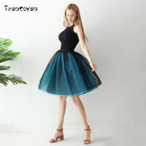 7 Layers 60cm Long Women Skirt Princess Tutu Tulle Skirts Fashion Ball Gown Lolita Skirt Summer Saias Femininas faldas Jupe