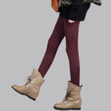 7 Colors Women Cashmere Dot Tights Thick Warm Soft Knitted Pantyhose Autumn Winter Girl Sexy Super Elastic Slim Collant Femme