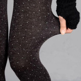 7 Colors Women Cashmere Dot Tights Thick Warm Soft Knitted Pantyhose Autumn Winter Girl Sexy Super Elastic Slim Collant Femme