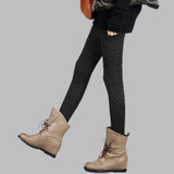 7 Colors Women Cashmere Dot Tights Thick Warm Soft Knitted Pantyhose Autumn Winter Girl Sexy Super Elastic Slim Collant Femme