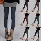 7 Colors Women Cashmere Dot Tights Thick Warm Soft Knitted Pantyhose Autumn Winter Girl Sexy Super Elastic Slim Collant Femme