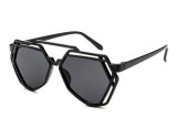 7 Colors Women  Fashion Polygonal Hollow Sunglasses Brand Designer Luxury Sun Glasses For Men Women