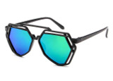 7 Colors Women  Fashion Polygonal Hollow Sunglasses Brand Designer Luxury Sun Glasses For Men Women