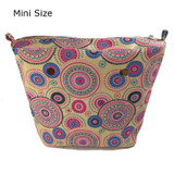 7 colors Mini Size Inner Lining Zipper Pocket for Obag Insert with Inner for O Bag
