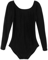 7 Colors Girl's Long Sleeve Ballerina Ballet Dress Dance Leotard Dress Kids Gymnastic Customes Ballet Tutu Dance Dress Dancewear