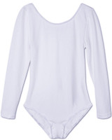 7 Colors Girl's Long Sleeve Ballerina Ballet Dress Dance Leotard Dress Kids Gymnastic Customes Ballet Tutu Dance Dress Dancewear