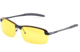 65-13-143 Aluminum magnesium polarized night vision goggles night driving goggles fishing oculos de sol masculine gafas de sol m