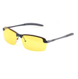 65-13-143 Aluminum magnesium polarized night vision goggles night driving goggles fishing oculos de sol masculine gafas de sol m