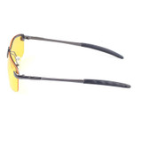 65-13-143 Aluminum magnesium polarized night vision goggles night driving goggles fishing oculos de sol masculine gafas de sol m