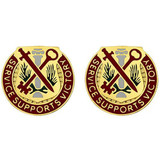 634th Support Battalion Unit Crest (Service Supports Victory)
