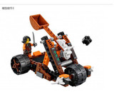 618Pcs 2016 New Ninjagoes The Green NRG Dragon Model Building Kits figures Blocks Bricks Toys Compatible with Legoe Ninjagoes