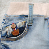 6136 hole pants kids jeans baby jeans BABY boy&amp;girl pants spring autumn baby trousers KIDS fashion new 0-2 YEARS soft DENIM