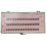 60pcs Professional Black Man-made Makeup Individual Cluster Eye Lashes Grafting Fake False Eyelashes Chic Design