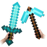 60cm Minecraft Toys Minecraft Diamond Sword EVA Model Toys Action Figures Toys For Kids Brinquedos Gifts