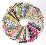 60 Pieces/lot 10cmx10cm Charming Pack DIY Tecido Quilting Cotton Fabric Patchwork Bundle Fabrics Cloth Sewing Hot Sale