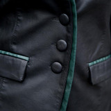 5XL plus size women clothing Women 's short paragraph of small jacket motorcycle clothing Leather jacket women coat female coats