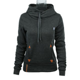 2018 Autumn Fashion Women Hoodie Sweatshirts Self-tie Pockets Pullover Hooded Loose Tops moletom feminino sudaderas mujer XXXL