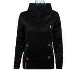 2018 Autumn Fashion Women Hoodie Sweatshirts Self-tie Pockets Pullover Hooded Loose Tops moletom feminino sudaderas mujer XXXL