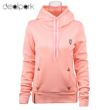 2018 Autumn Fashion Women Hoodie Sweatshirts Self-tie Pockets Pullover Hooded Loose Tops moletom feminino sudaderas mujer XXXL
