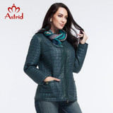 2018 Astrid Women down Jacket Autumn and Winter Coats Plus Size Jacket Fashion Leisure Brand female parkas Ukraine L-5XL AM-1590